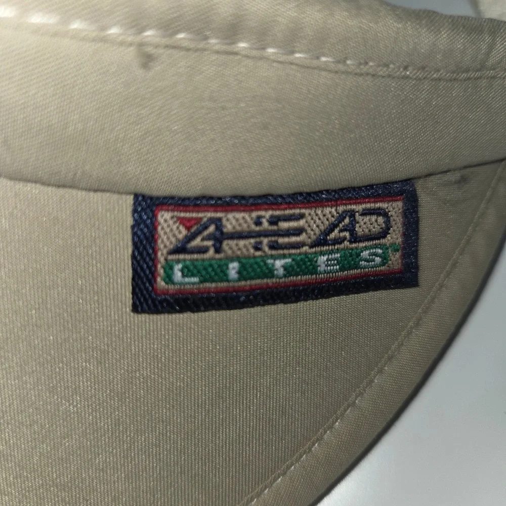 Ahead Lites Visor‎ Women One Size Tan Harbor Hills Country Club Golf V68MF3
